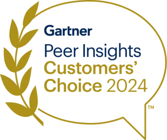 Gartner peer insights badge