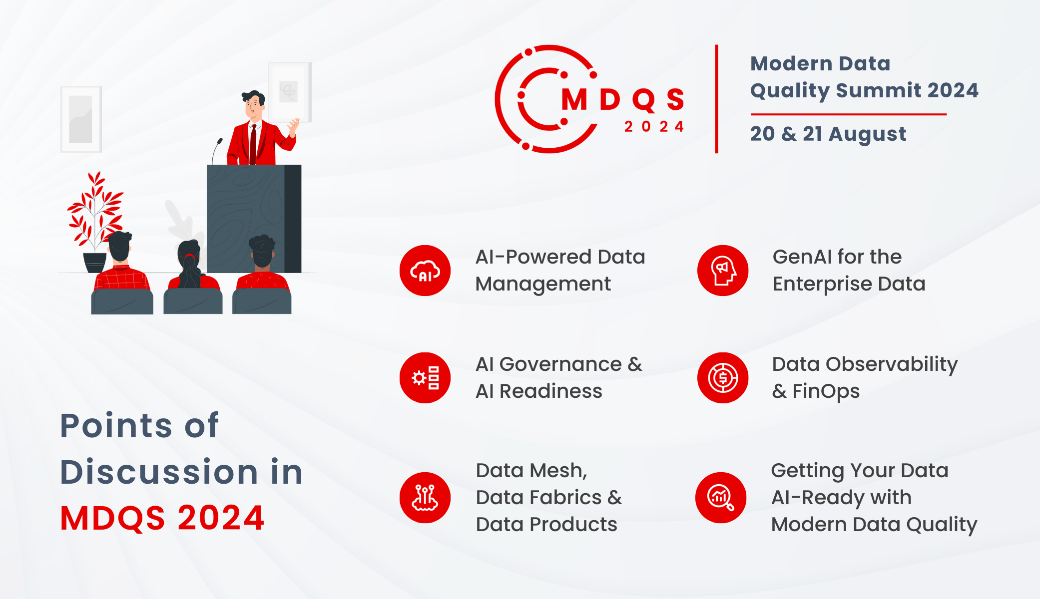 Points of Discussion in MDQS 2024